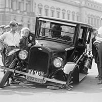 Después de un accidente de tráfico