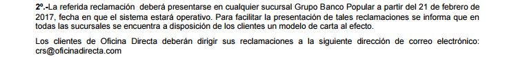 cláusula suelo Banco Popular