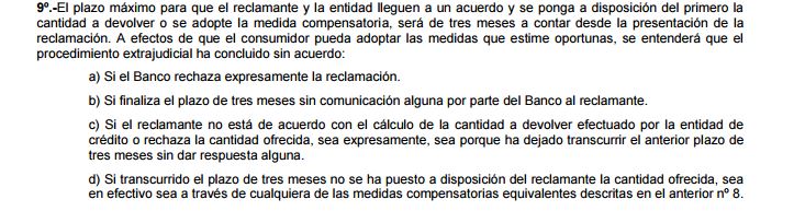 devolución cláusula suelo