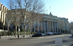 Madrid (Spain) Stock Exchange Building, from 1893.