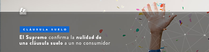 sentencia cláusula suelo no consumidor
