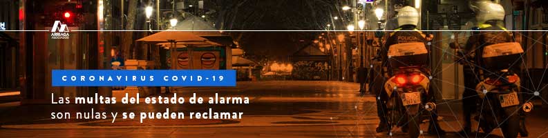 multas estado alarma