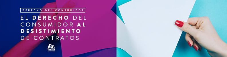 desistimiento de contrato