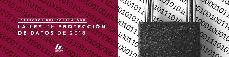 nueva ley de proteccion de datos 2018