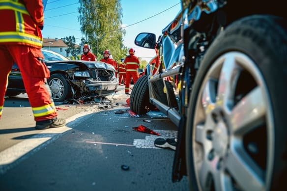 reclamación por accidente de tráfico